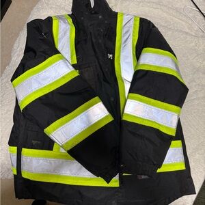 Black and Yellow Performance Jacket